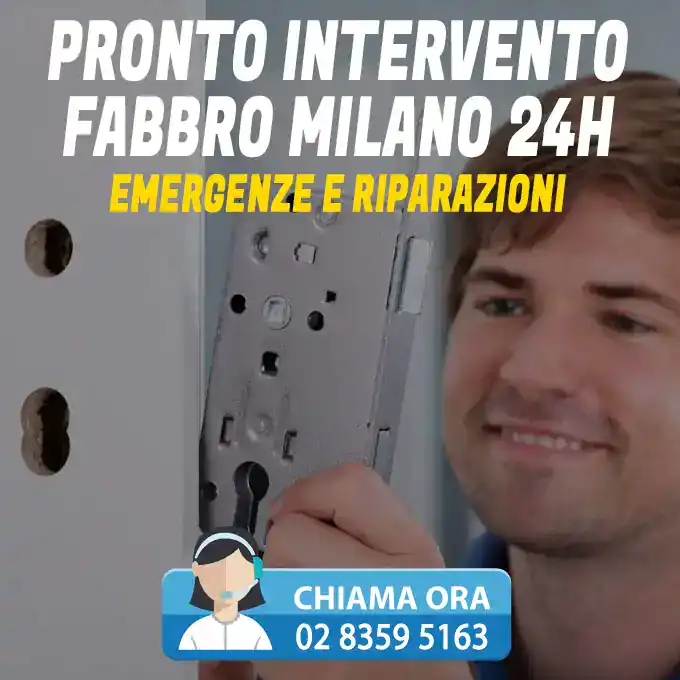 Chiama ora pronto intervento fabbro Milano